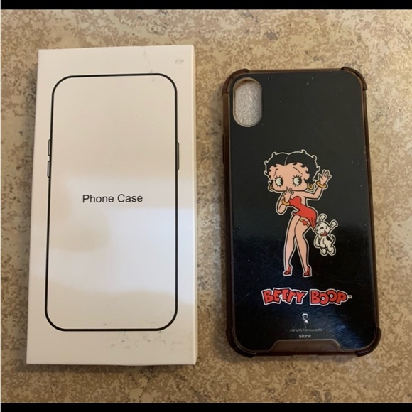 Officially Licensed Betty Boop Skinit Pro Phone Case Compatible with iPhone X - Picture 3 of 9
